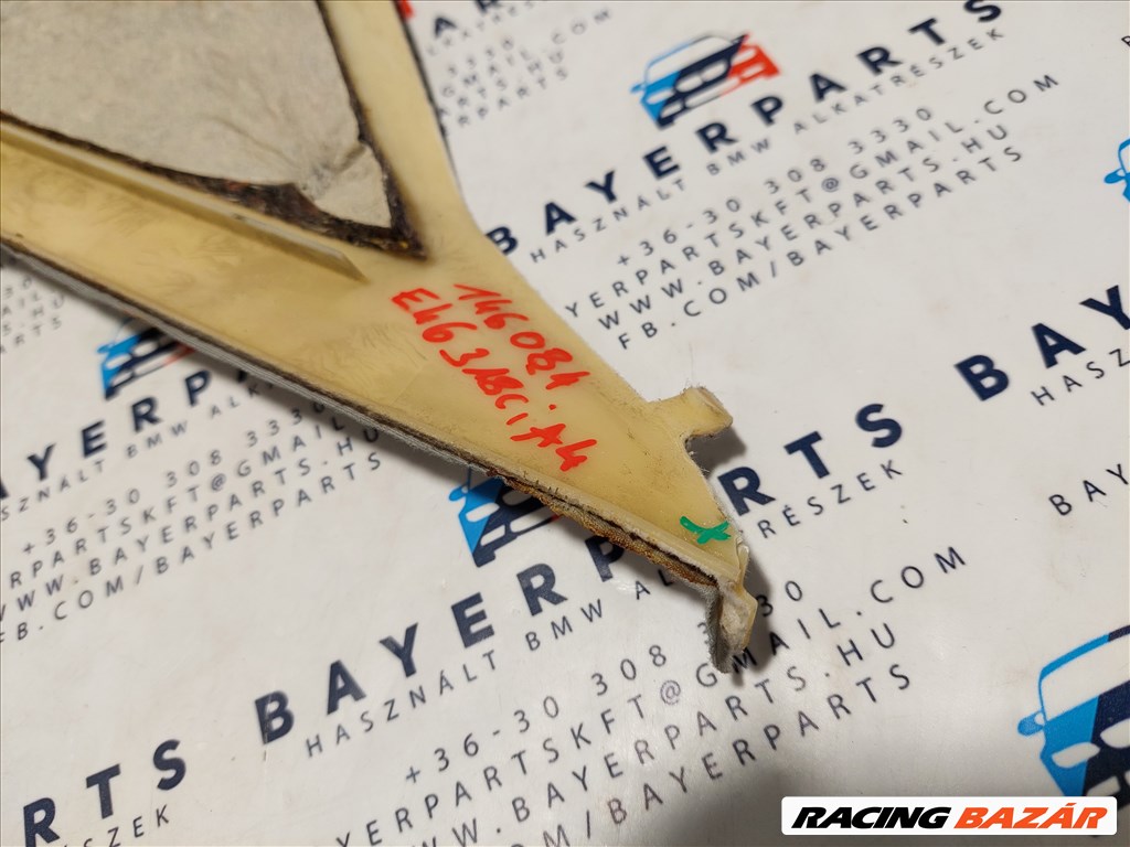 BMW E46 coupe jobb hátsó szürke C oszloptakaró oszlop takaró (146084) 51438222622 3. kép