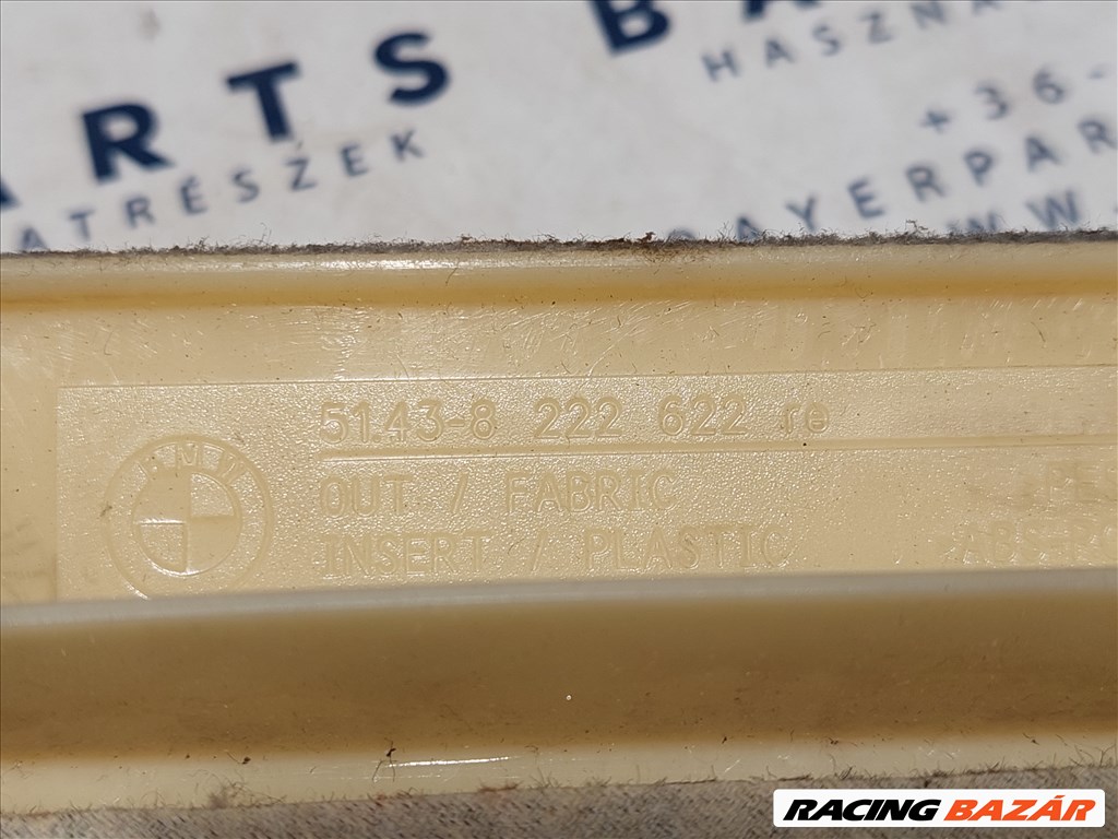 BMW E46 coupe jobb hátsó szürke C oszloptakaró oszlop takaró (146084) 51438222622 4. kép
