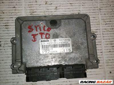 Fiat Stilo 1.9 JTD  motorvezérlő "89388" 0281010337 73502673