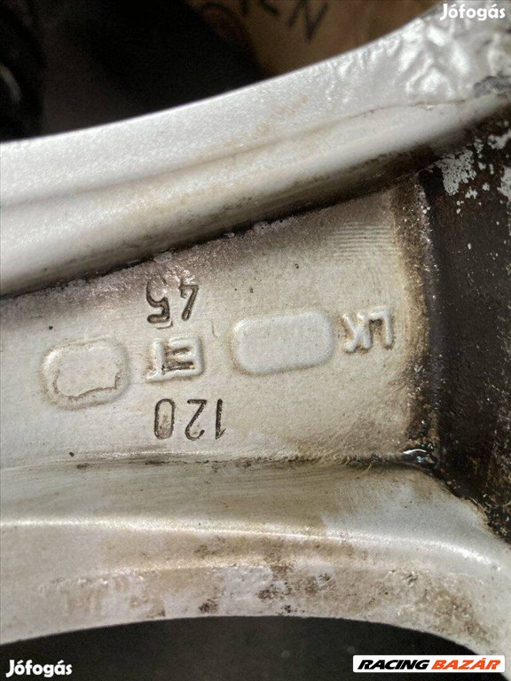  BMW X3 5x120 lyukosztású 17" használt  alufelni, rajta 235/55 használt  téli gumi gumi  4. kép
