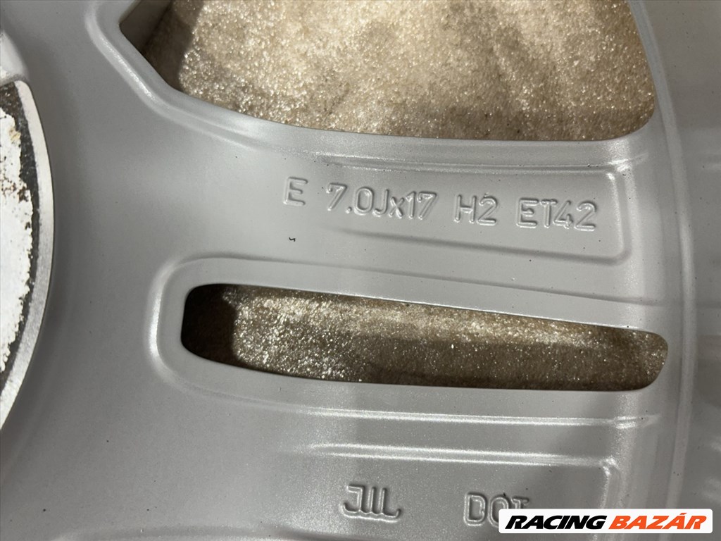 R17 5x112  Original Audi   A4 S4 8W - 7J ET42 OE gyári alufelnik, felnik 17" 8. kép