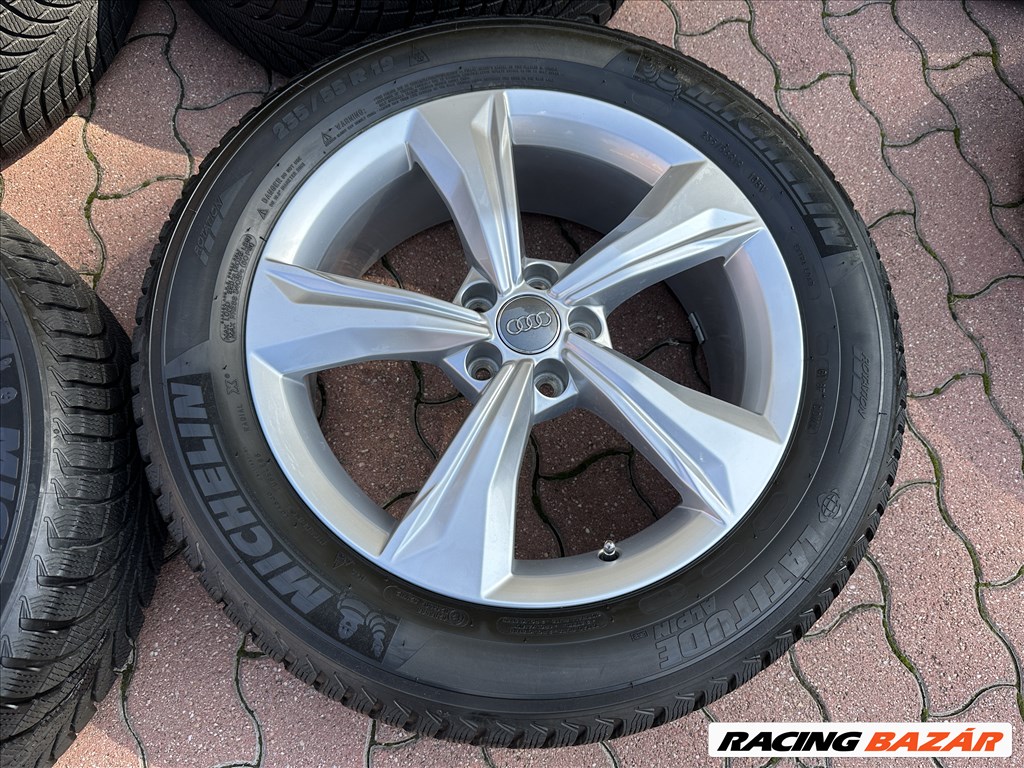 Audi 19 gyári alufelni felni, 5x112, 235/55 R19 téli gumi, Q5 (2297) 4. kép