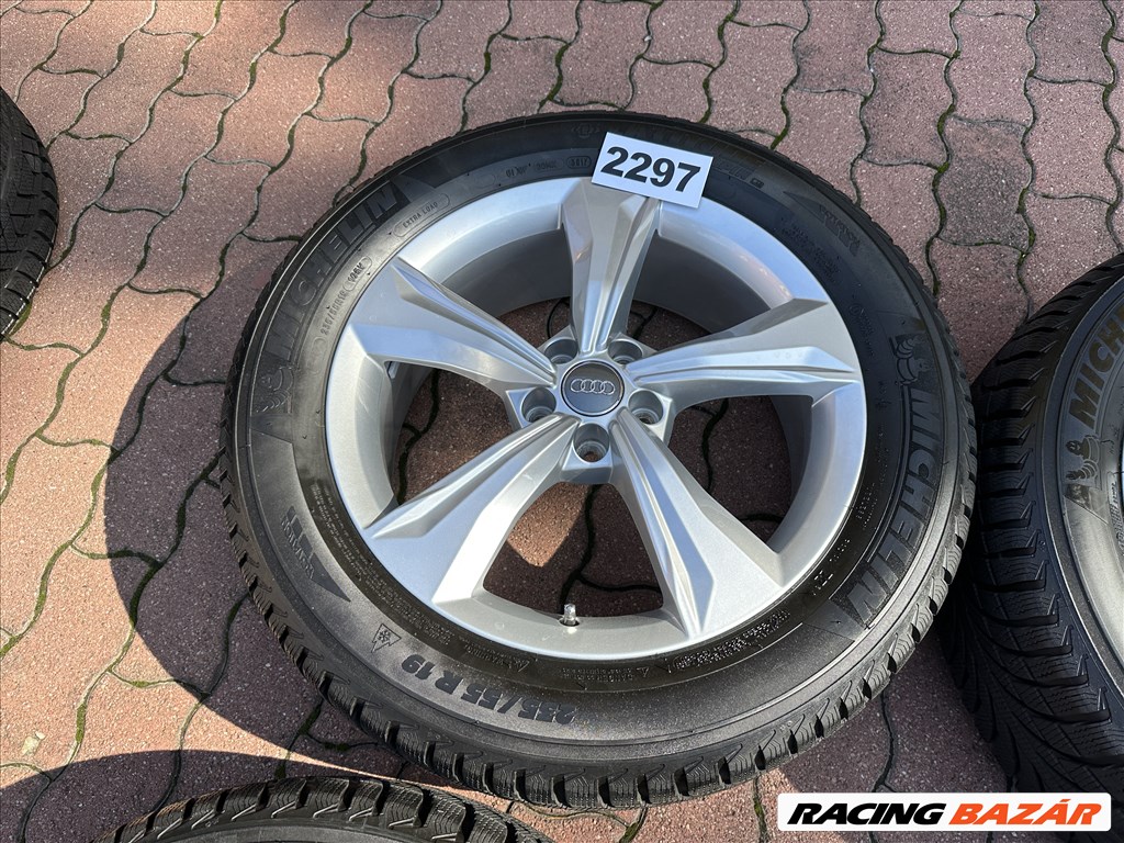 Audi 19 gyári alufelni felni, 5x112, 235/55 R19 téli gumi, Q5 (2297) 7. kép