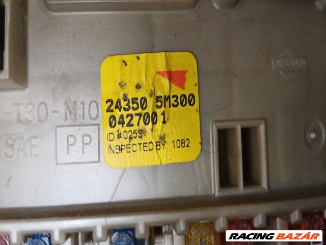 Nissan Almera II utastér biztosítéktábla "96497" 243505m300 3. kép