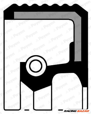 PAYEN NA5001 - tömítőgyűrű, differenciálmű ALFA ROMEO ARO AUDI AUDI (FAW) DODGE FORD HONGQI LANCIA M 1. kép