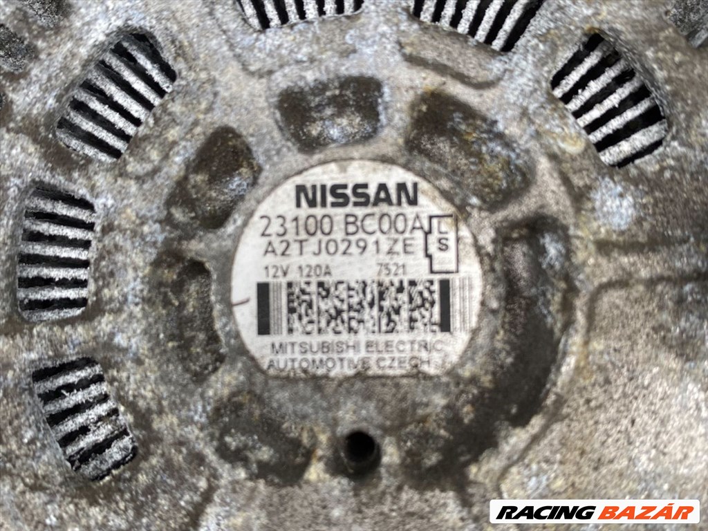Nissan Qashqai (J10) NISSAN QASHQAI Generátor 23100bc00a 3. kép