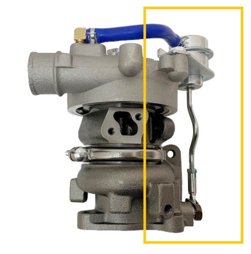 17230-69105 Toyota Liteace Turbónyomás Szabályzó Actuator Vákuumdob 1996-1998 1. kép