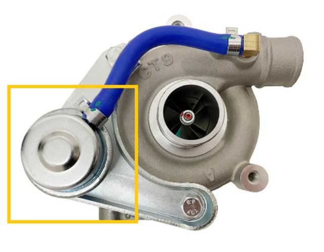 17230-69105 Toyota Liteace Turbónyomás Szabályzó Actuator Vákuumdob 1996-1998 2. kép