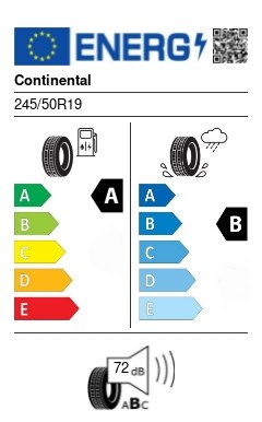 CONTINENTAL ECOCONTACT 6 * XL 245/50 R19 105W nyári gumi 2. kép