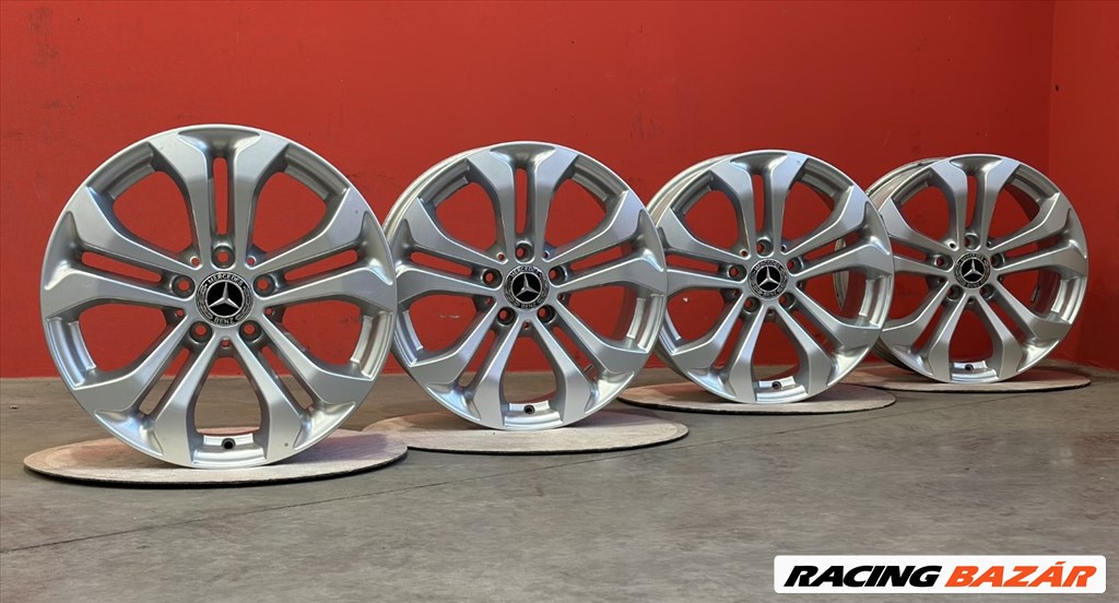 R17 5x112 Original Mercedes GLC 7.5J ET36 - OE A2534010600 - gyári alufelni szett 17" 1. kép