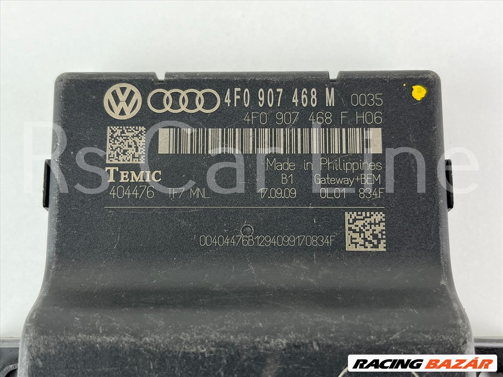 Audi A6 4F Gateway modul 4f0907468m 2. kép