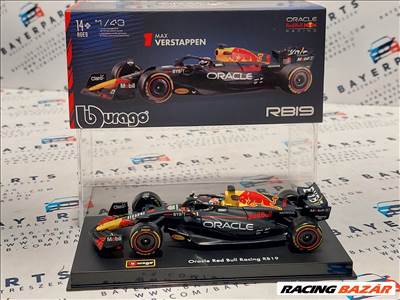 Red Bull RB19 Team Oracle F1 #1 (2023) - Max Verstappen - PILÓTÁVAL - 1:43 modellautó (m01480)