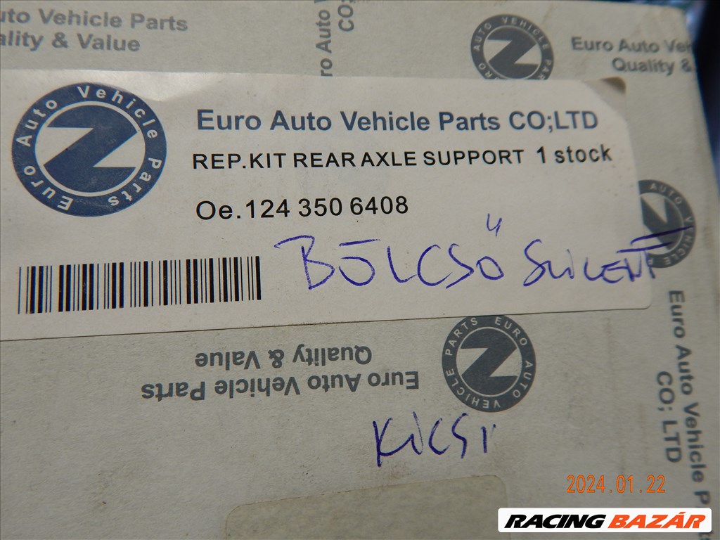 Mercedes 124-es bölcső szilent A1243506408 2. kép