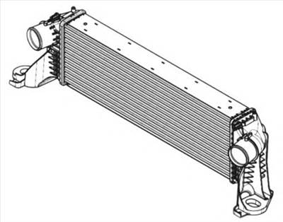 NRF 30342 - töltőlevegőhűtő IVECO