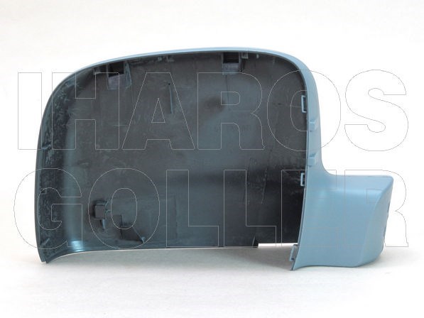 VW Caddy 2010-2015 - Külső tükör borítás bal, alapozott (fekvő) + keret 1. kép