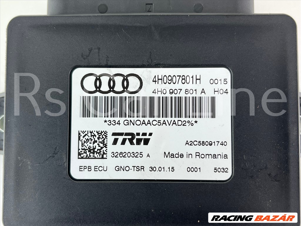 Audi  A6 4G Kézifék modul 4h0907801h 2. kép