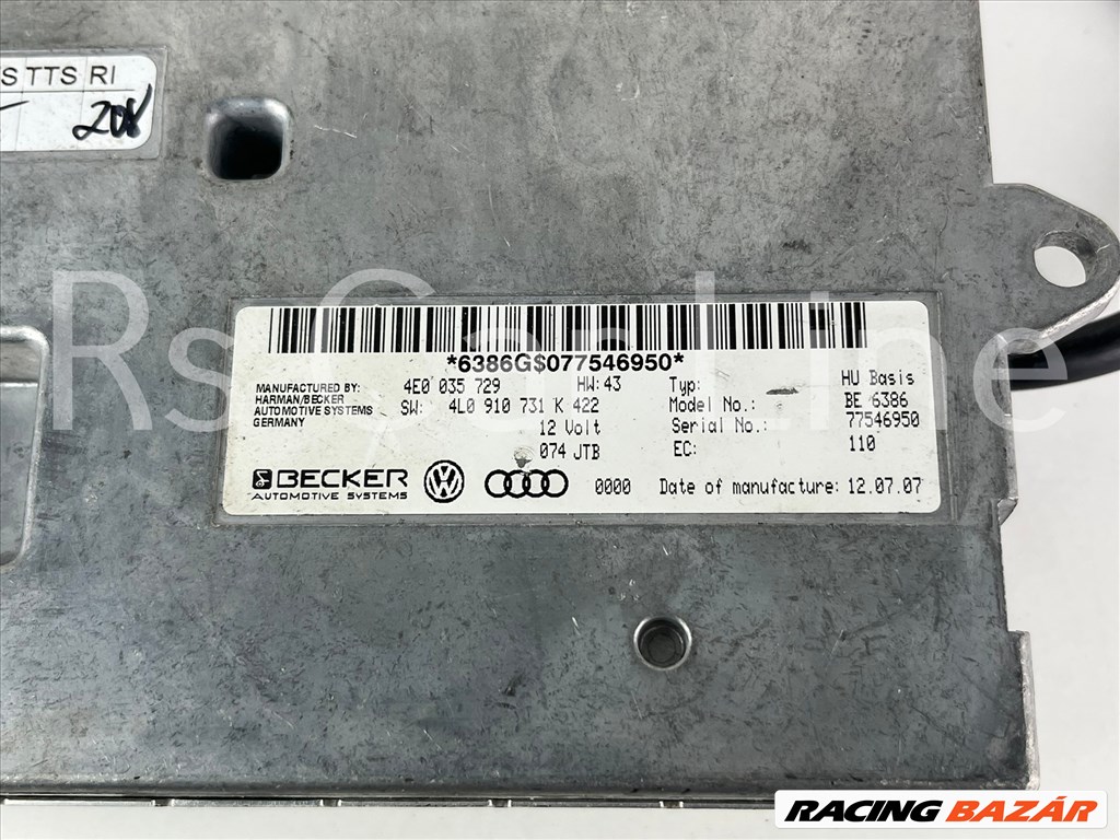 Audi A6 4F Interface modul  4e0035729 2. kép