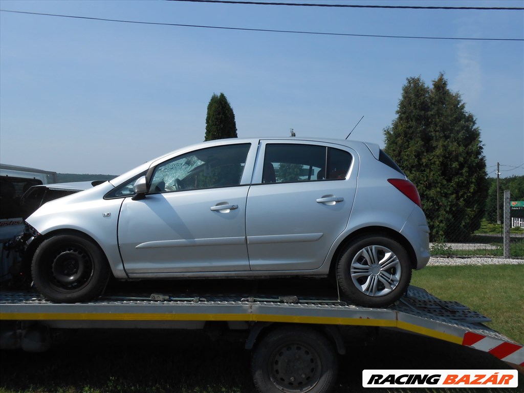 Opel CORSA D (S07) 1.2 jobb hátsó belső kilincs 2. kép