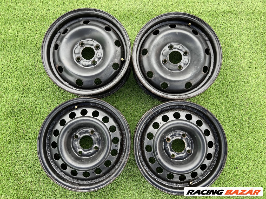 4x100 14" Renault gyári lemezfelni 5,5Jx14h2 ET0 1. kép