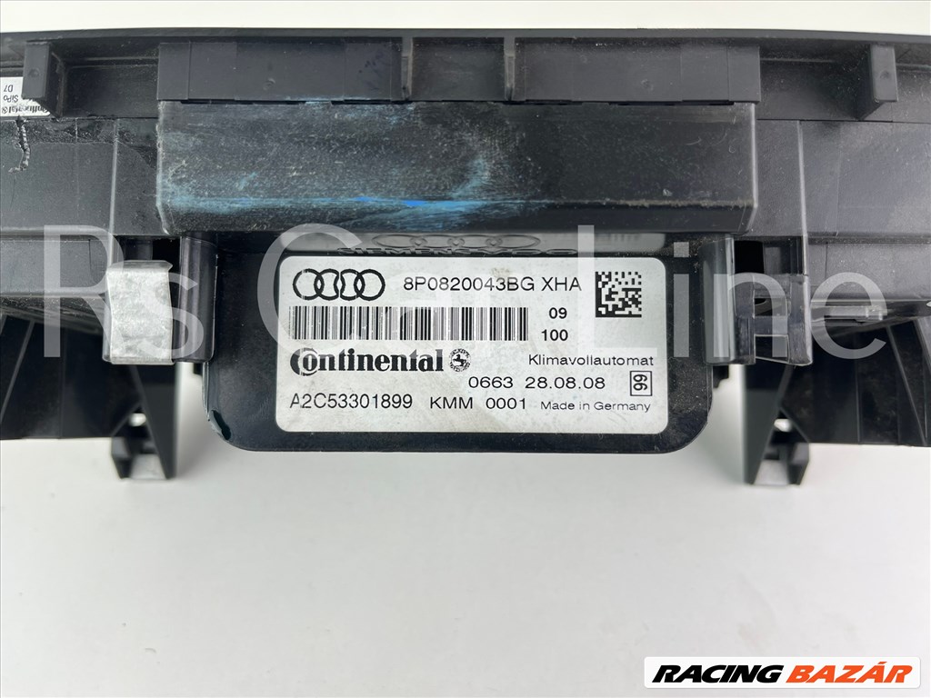 Audi A3 8P Klíma panel  8p0820043bg 2. kép