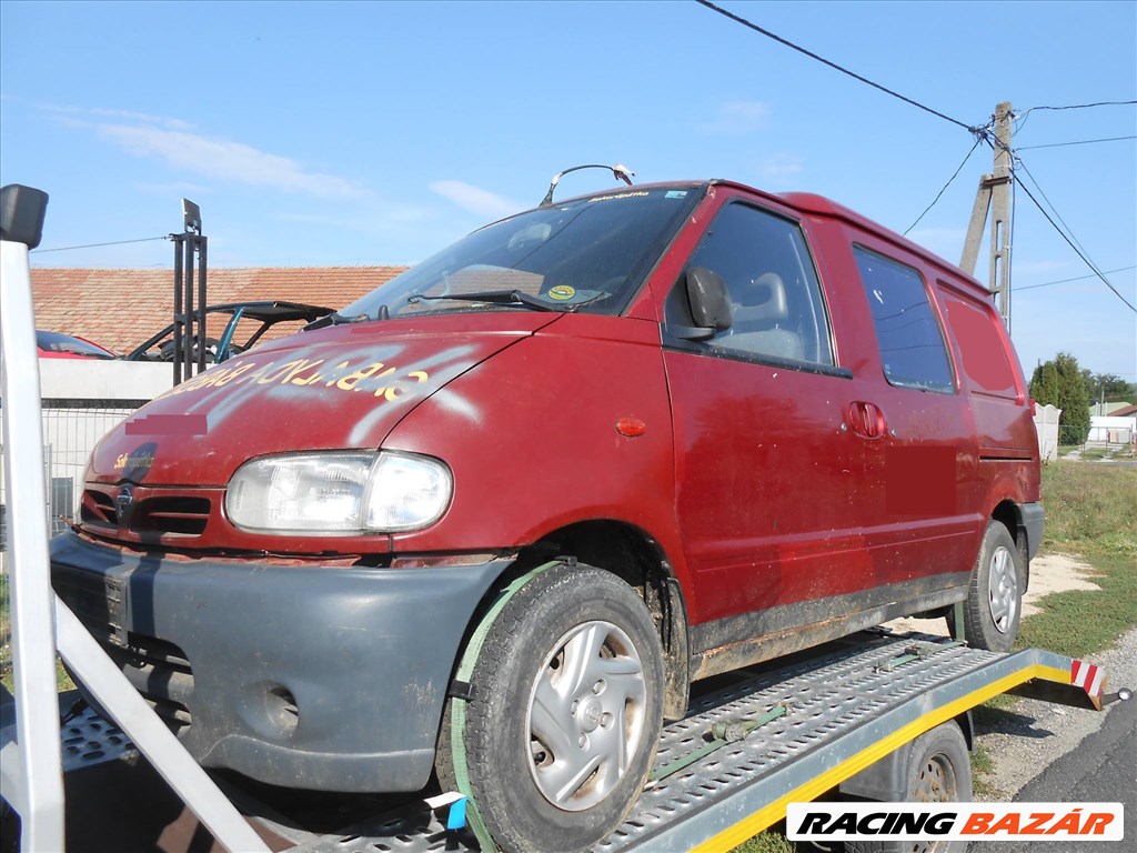 Nissan VANETTE CARGO Dobozos (HC 23) 2.3 D első ablaktörlő motor 5. kép