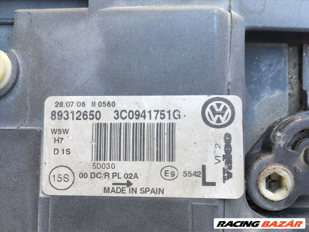 Volkswagen Passat B6 fényszóró  3c0941751g 3. kép