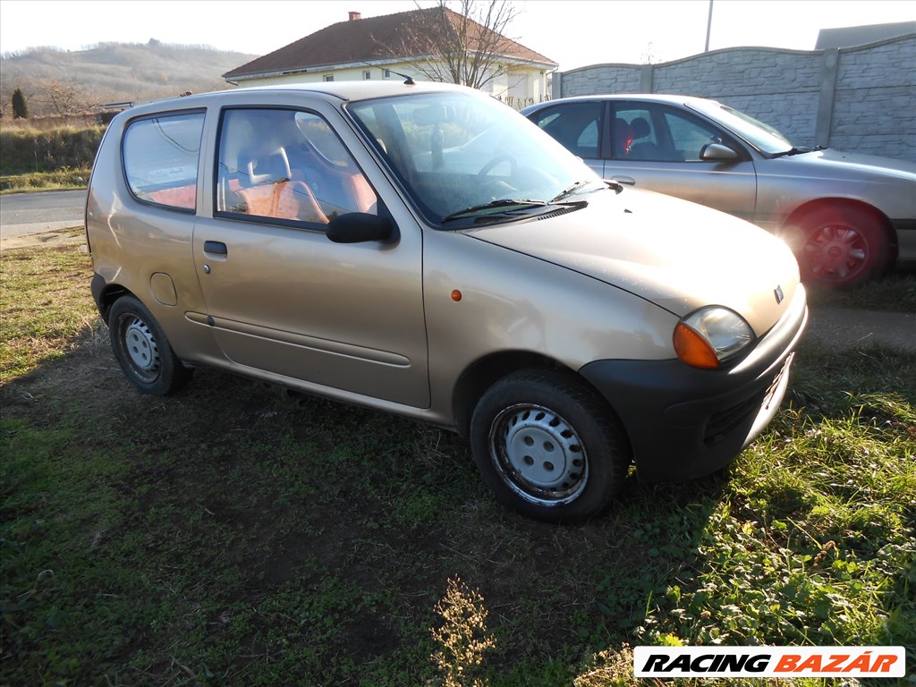 Fiat SEICENTO / 600 (187) 0.9 bal hátsó fix üveg 2. kép