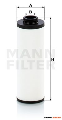 MANN-FILTER H 4008 z - hidraulikus szűrő, automatikus váltó AUDI PORSCHE 1. kép