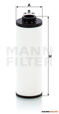 MANN-FILTER H 4008 z - hidraulikus szűrő, automatikus váltó AUDI PORSCHE