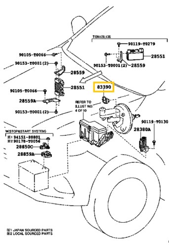 44610-0K600 Toyota Hilux Fékrásegítő Devander GUN KUN LAN 2015-2023 6. kép