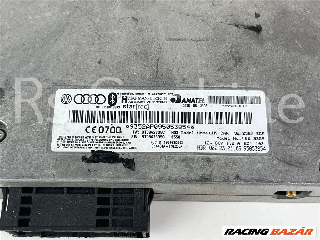 Audi A4 B8 Bluetooth modul  8t0862335e 2. kép