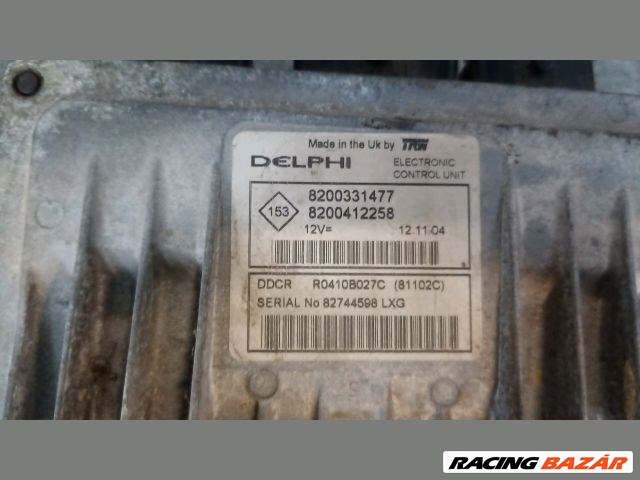 Renault Clio II 1.5 dCi motorvezérlő "127853" 8200331477 8200412258 3. kép