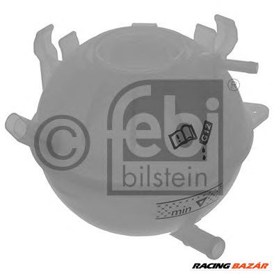 FEBI BILSTEIN 46748 - hűtőfolyadék kiegyenlítőtartály AUDI SEAT SKODA VW 1. kép