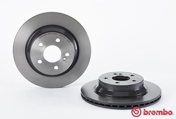 BREMBO 09.A358.11 - féktárcsa MERCEDES-BENZ MERCEDES-BENZ (BBDC) 1. kép