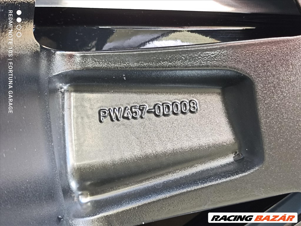 5x114.3 18" Toyota újszerű alufelni garnitúra +TPMS 7. kép