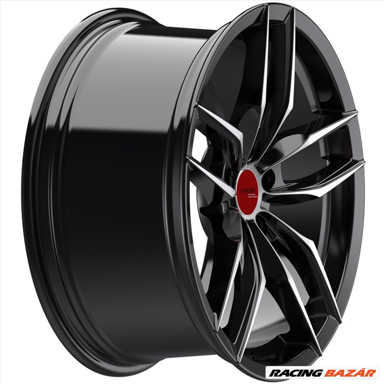 R18 5x112 (73,1) ARCEO MADRID Black Diamond 8J ET34 új alufelnik 18"  6. kép