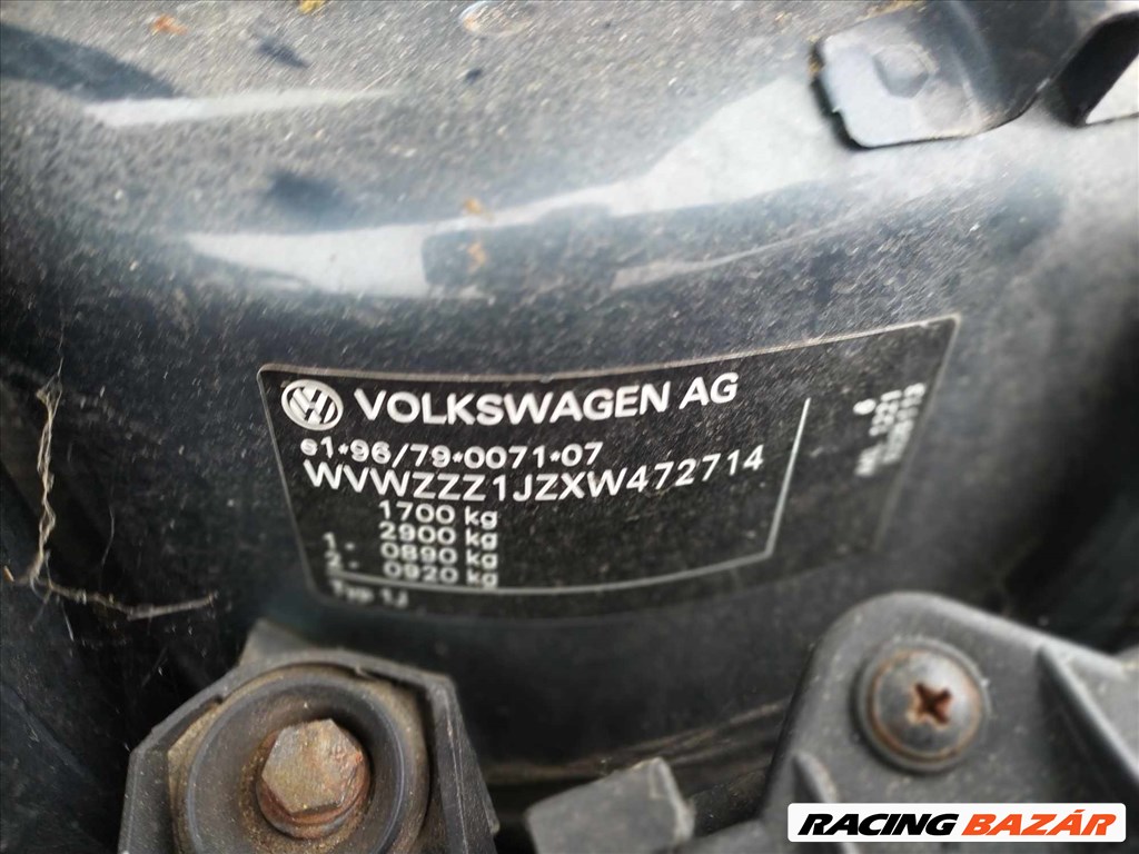 1999 VW Golf IV 1.6 benzin, manuális - balkormányos jármű ÉRKEZETT bontási céllal! 16. kép