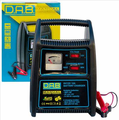 Akkumulátortöltő DAB12