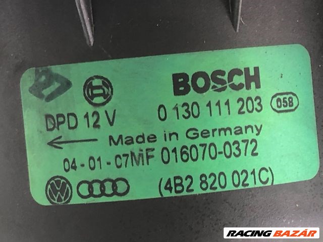 Audi A6 (C5 - 4B)  (4BH, C5) Fűtőmotor (Klímás) #11292 bosch-0130111203 4b2820021c 9. kép