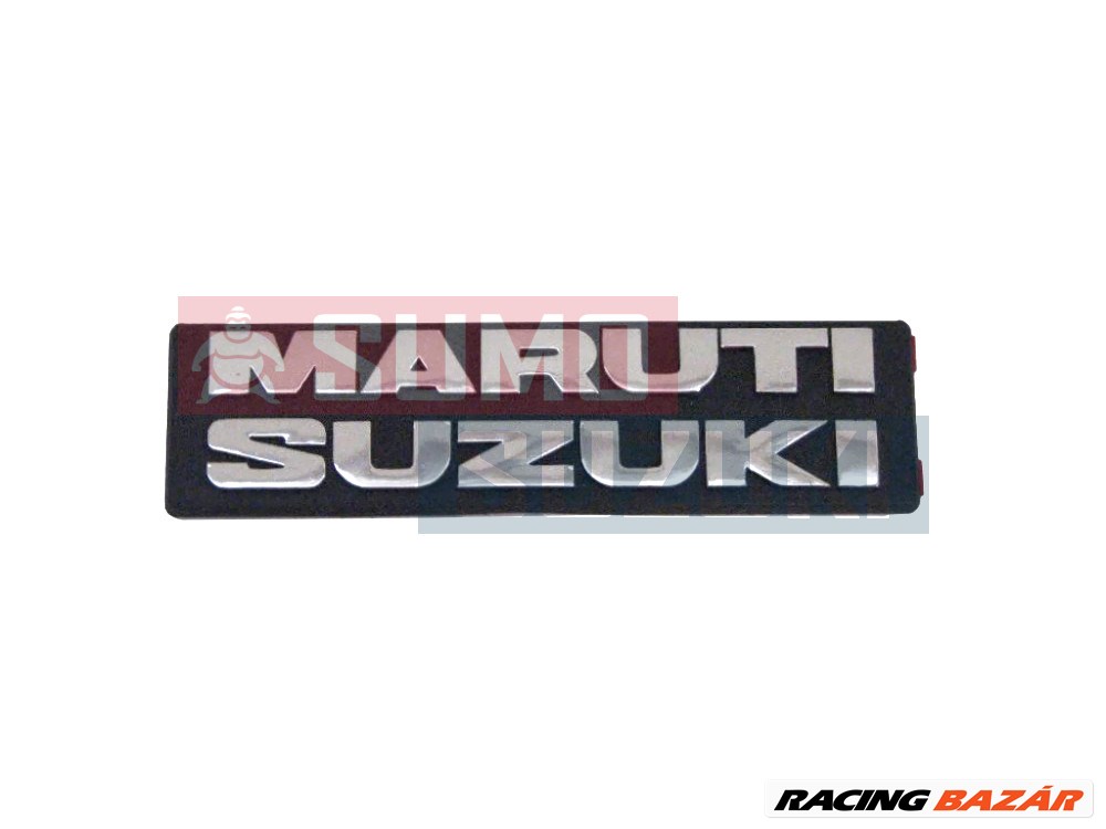 Maruti felirat embléma hátsó csomagtér ajtóra (Maruti Suzuki) 86831-78120 1. kép