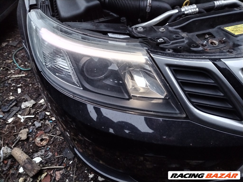 Saab 9-3 (08'-11') első LEDes fényszóró pár Angol 1ll01031704 1ll01031703 3. kép