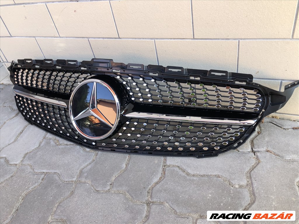 Mercedes C osztály W 205 FaceLift diamond grill a2058800307 2. kép