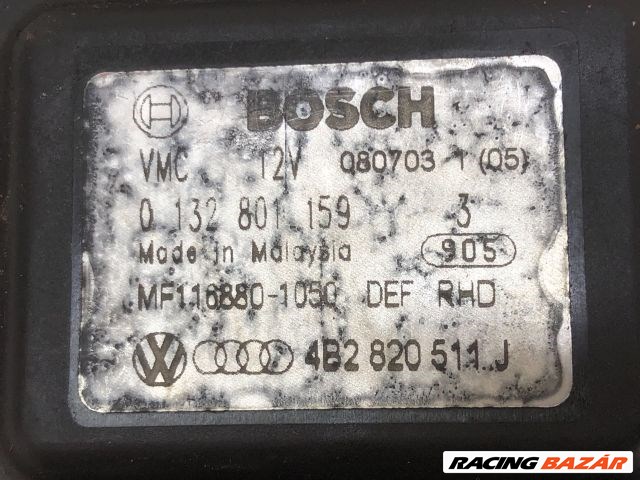Audi A6 (C5 - 4B) Fűtés Állító Motor #11377 bosch-0132801159 vwag-4b2820511j 9. kép
