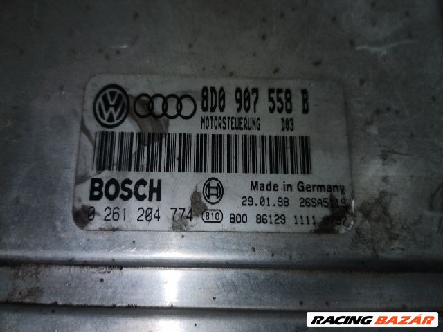 Volkswagen Passat B5 1.8 motorvezérlő "101427" 8d0907558b 0261204774 4. kép