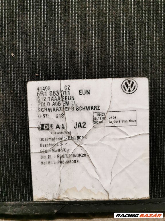 Volkswagen Polo V Szőnyeg szett  3. kép