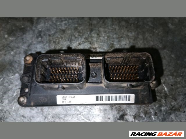 Fiat Punto II 1.2 motorvezérlő "128085" 55181132 6160037606 4. kép