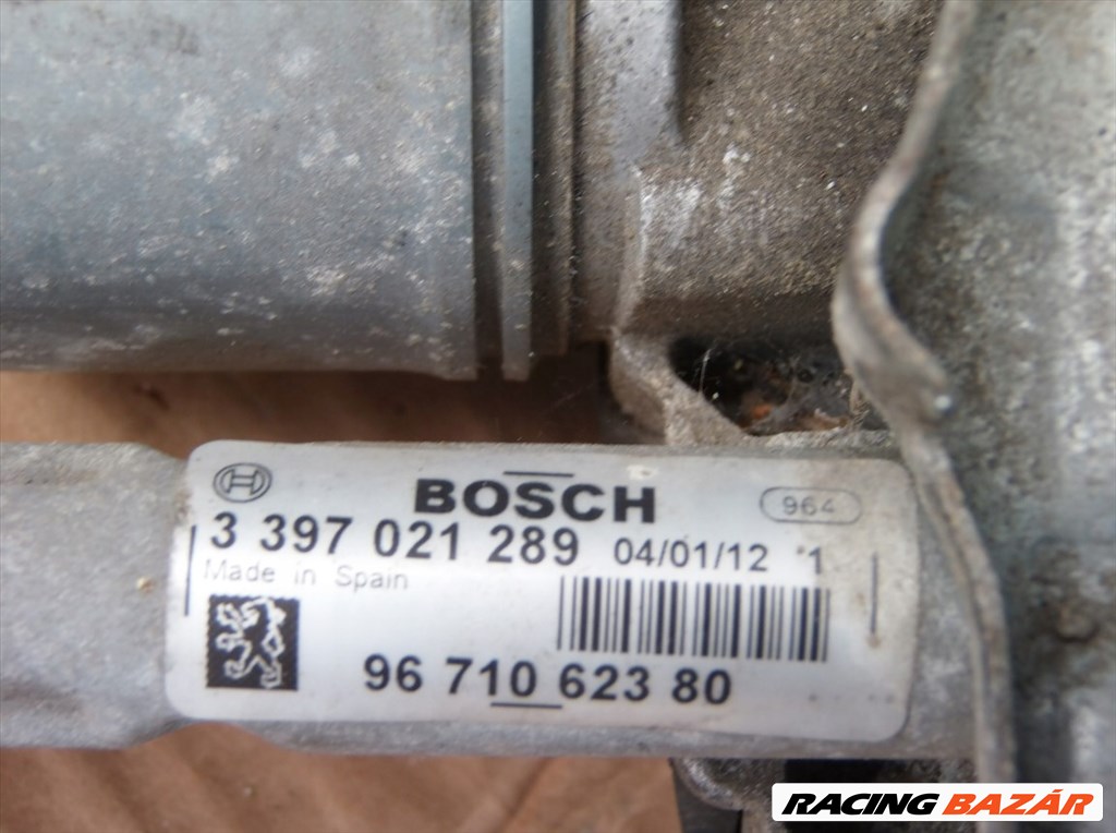 Peugeot 3008 I jobb első ablaktörlő motor  9671062380 3. kép