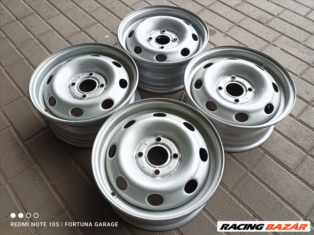 4x100 13" Renault használt lemezfelni garnitúra (R288) 2. kép