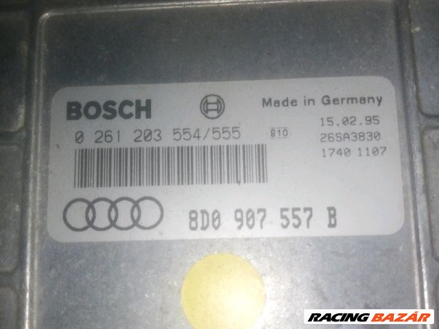 Audi A4 (B5 - 8D) 1.6 motorvezérlő "117306" 8d0907557b 0261203554-555 4. kép