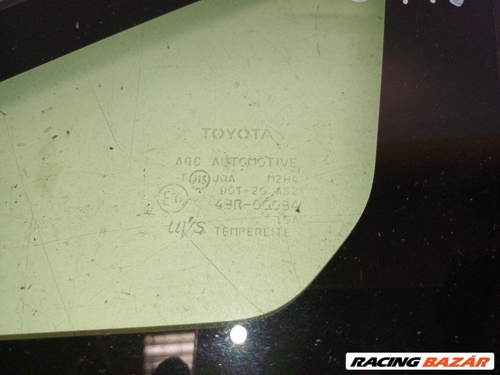 Toyota Prius Plus bal elsõ oldalfal üveg (karosszéria oldal üveg) 2. kép
